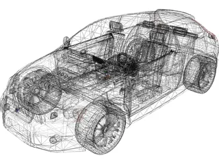 Volvo C30 3D Model