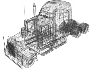 Peterbilt 379 3D Model