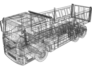 MAN T6L8.210 Truck 3D Model