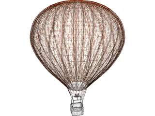 Air Sphere Balloon 3D Model