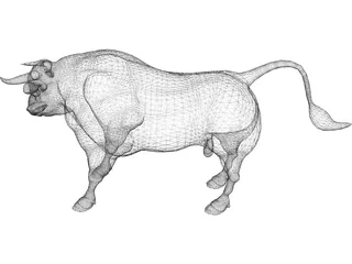 Bull 3D Model