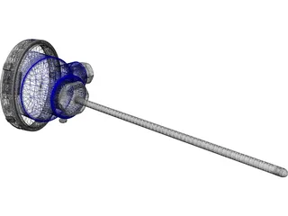 Temperature Probe 3D Model