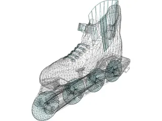 Roller Skate AZ-912 Yonex 3D Model