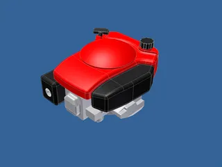 Honda GXV160 Engine 3D Model