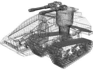 Cobra Tank 3D Model