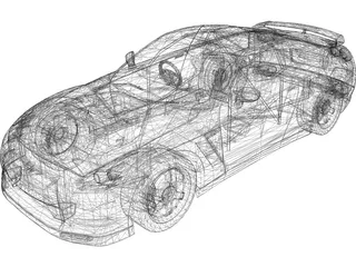 Nissan GT-R Spec-V 3D Model