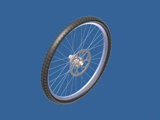 Wheel MTB Front 3D Model