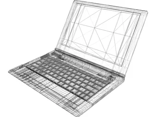 Notebook 3D Model
