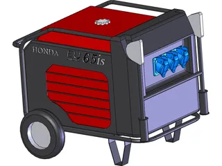 Generator Honda EU65is 3D Model