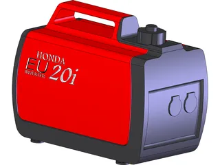 Generator Honda EU20i 3D Model