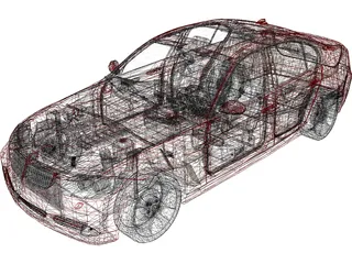 BMW 330i 3D Model