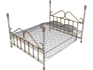 Bed 3D Model