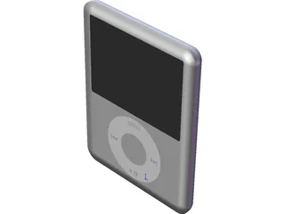 iPod Nano 2nd Gen 3D Model