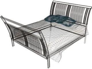 Bed 3D Model