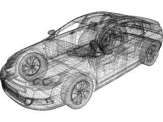 Citroen C5 3D Model