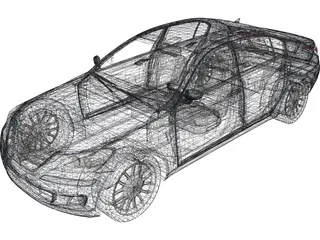 Hyundai Genesis 3D Model