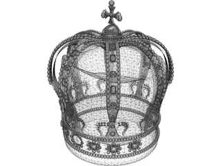 Russian Crown 3D Model