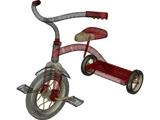 Tricycle 3D Model