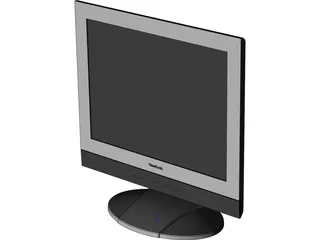 Monitor ViewSonic vx2000 3D Model