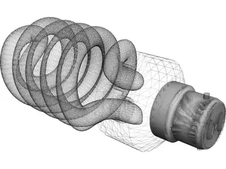 Light Electric Bulb 3D Model