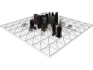 New York City Block 3D Model