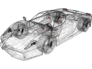 Ferrari Enzo 3D Model