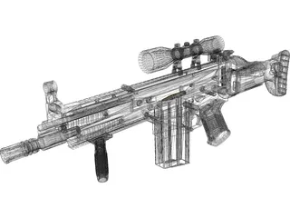 Scar-H 3D Model