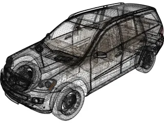 Mercedes-Benz GL-class 3D Model