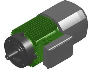 Electric Motor 3D Model