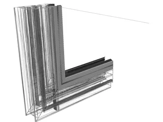 Window Frame Sample 3D Model