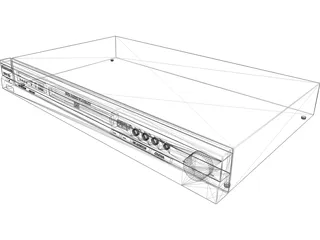 Panasonic DVD Player 3D Model