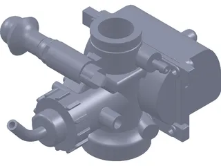 Carburetor Yamaha DT LC 3D Model