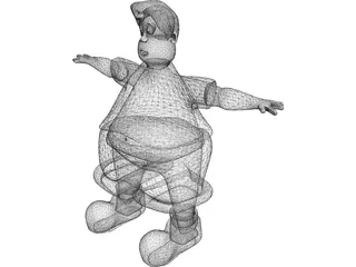 Fatty Boy 3D Model