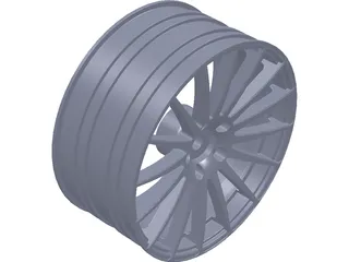 RC Rim Car 3D Model