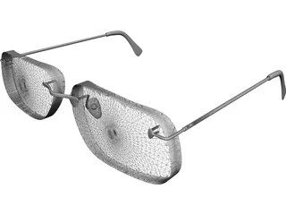 Carbon Glasses 3D Model