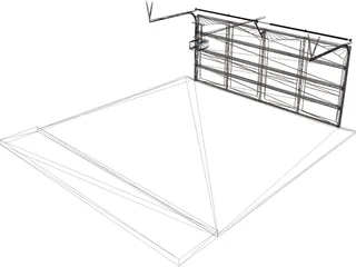 Garage Door 3D Model