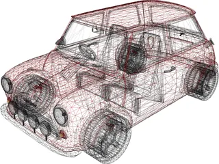 Mini Cooper 3D Model