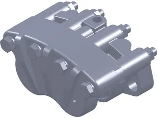 Disc Brakes Caliper 3D Model