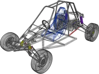 Buggy Off-road 3D Model