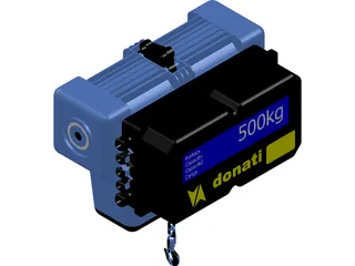 Donati Hoist 500kgs 3D Model