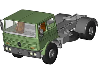 Renault Truck 3D Model