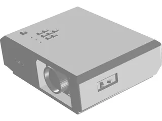 Sanyo Projector 3D Model