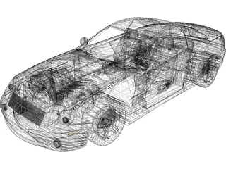 Mercedes-Benz SL65 AMG 3D Model