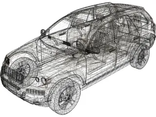 Volvo XC90 3D Model