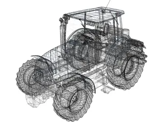 Tractor 3D Model