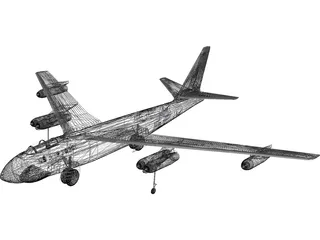 Boeing B-47 3D Model
