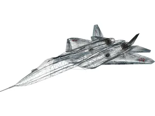 Sukhoi T-50 (2011) 3D Model