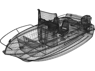 Boat 3D Model