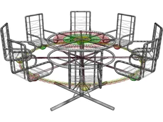 Carousel 3D Model