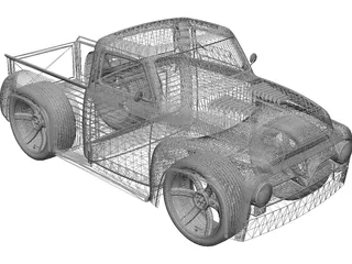 Ford F100 3D Model